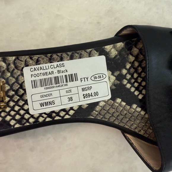 CAVALLI CLASS Sandals size 38 - Picture 6 of 7